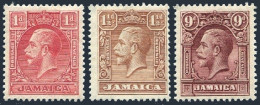 Jamaica 103-105, Lightly Hinged. Michel 103-105. King George V, 1929. - Jamaica (1962-...)