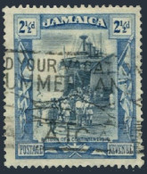 Jamaica 92, Used. Michel 91. Return Of Overseas Contingent, 1921. - Jamaica (1962-...)