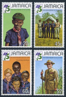 Jamaica 528-531,531a,MNH.Michel 532-535. Scouting-75,1982.Lord Baden-Powell. - Jamaique (1962-...)