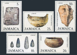 Jamaica 452-456, MNH. Michel 453-457. Arawak Artifacts, 1979. - Jamaique (1962-...)