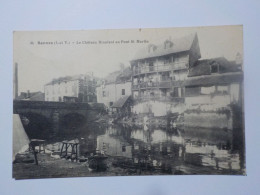 RENNES   Le Chateau Branlant Au Pont Saint Martin - Rennes