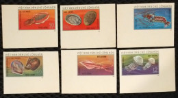 Vietnam Viet Nam MNH Imperf Stamps 1974 :Marine Life / Jelly Fish / Ink Fish / Abalone / Pearl Oyster / Lobster (Ms292) - Viêt-Nam