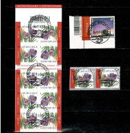 2002 3141/42 3143  & B41   Postfris Met 1édag Stempel : HEEL MOOI ! MNH Avec Cachet 1er Jour "Fleurs & Rouwzegel" - Ongebruikt