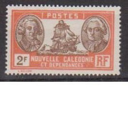 NOUVELLE CALEDONIE        N°  YVERT  :    157   NEUF AVEC  CHARNIERES      (  CH  03/24 ) - Unused Stamps