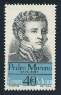 Mexico 987 Block/4,MNH.Mi 1256. Pedro Moreno,1775-1817,revolutionary Leader,1967 - Mexico
