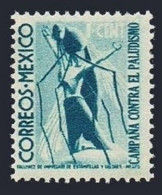 Mexico RA14, Hinged. Michel Zw15A. Drive Against Malaria. Postal Tax Stamp 1939. - Messico