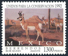 Mexico 1778, MNH. Michel 2323. Antilocapra Americana, 1992. - Mexico