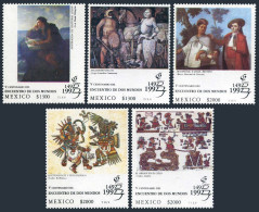 Mexico 1726-1730, MNH. Michel 2279-2283. GRENADA-1992 EXPO. Columbus-500. - Messico