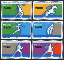 Mexico 1351-1356,MNH.Mi 1898-1903. Olympics Los Angeles-1984.Equestrian,Fencing, - Mexico