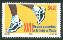 Mexico 2154, MNH. 17th Mexico City Marathon, 1999. - Mexico