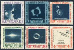 Mexico  774-776, C123-C125, MNH/MLH. Mi 810-815. Astrophysics Congress, 1942. - Mexico