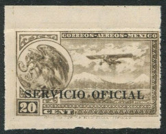 Mexico CO24, MNH. Michel D182. Air Post Official 1932. Coat Of Arms, Plane. - Mexico