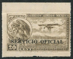 Mexico CO24, MNH. Michel D182. Air Post Official 1932. Coat Of Arms, Plane. - Messico