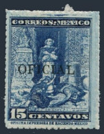 Mexico O215 Wmk 156, MNH. Michel D209. Official 1934. Bartolome De Las Casas. - Mexiko