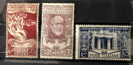 Italie Timbres N°121/23 Neuf* - Mint/hinged