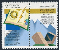 Mexico 1826-1827a, MNH. Mi 2354-2355. Monterrey Institute Of Technology, 1993. - Mexique