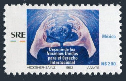 Mexico 1835, MNH. Michel 2364. UN Decade For International Law, 1993. - Mexico