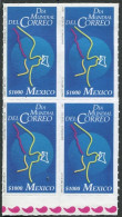 Mexico 1706 Block/4, MNH. Michel 2253. World Post Day 1991. - Mexique