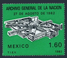 Mexico 1298 Block/4,MNH.Michel 1845. National Archives,1982. - Mexique
