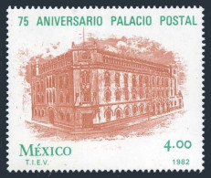 Mexico 1266 Block/4,MNH.Michel 1813. 75th Ann.of Postal Headquarters,1982. - Mexico