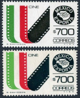 Mexico 1498-1498a,MNH.Michel 2074x. Mexico Exports,1988.Film. - Mexique