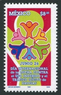 Mexico 2350,MNH. Day Against Illegal Drugs, 2004. - Mexique