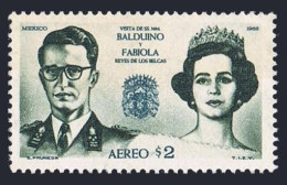 Mexico C306 Block/4,MNH.Mi 1188. Visit Of King Baudouin & Queen Fabiola,Belgium. - Mexiko