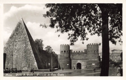 ITALIE - Roma - Porta S. Paolo - Piramide Di Caio Cestio - Carte Postale - Andere Monumenten & Gebouwen