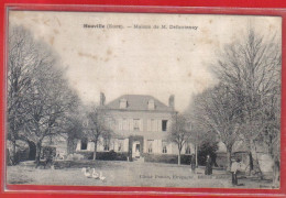 Carte Postale 27. Houville  Maison De M. Defontenay  Très Beau Plan - Other & Unclassified
