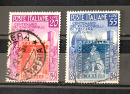 Italie Timbres  N°591/92 Oblitéré - Neufs