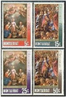 Montserrat 208-211, MNH. Mi 207-210. Christmas 1968. Murillo, Botticelli. - Montserrat