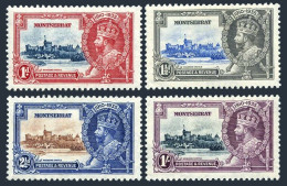 Montserrat 85-88, MNH. Mi 85-89. King George V Silver Jubilee Of The Reign,1935. - Montserrat