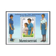 Montserrat 711 SPECIMEN,MNH.Michel 740 Bl.51. Uniforms.Defense Force-75,1989. - Montserrat