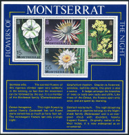 Montserrat 369a Sheet, MNH. Michel Bl.12. Flowers Of The Night, 1977. - Montserrat