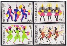 Montserrat 516-519, MNH. Michel 526-529. Christmas 1983. Carnival. - Montserrat