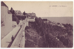 France - 52 - Langres - Les Remparts - 7050 - Langres