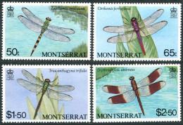 Montserrat 493-496, MNH. Michel 503-506. Dragonflies 1983. - Montserrat