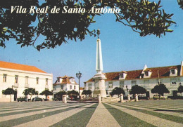 VILA REAL SANTO ANTÓNIO, Algarve - Praça Central  (2 Scans) - Faro