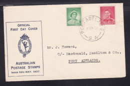 Australia - 1937 Definitive Issue Official First Day Cover - Sobre Primer Día (FDC)