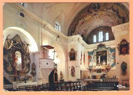 Ppgf/ CPSM Grand Format - ALPES MARITIMES - GORBIO - INTÉRIEUR DE L'ÉGLISE SAINT BARTHÉLEMY - Otros & Sin Clasificación