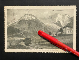 V163H - Col De VOZA Chemin De Fer Du Mont Blanc - Haute Savoie - Chamonix-Mont-Blanc