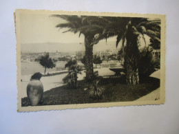 FRANCE POSTCARDS  CANNES 1939 POSTMARK ANTIBES - Andere & Zonder Classificatie