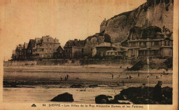 CPA    (76)     DIEPPE  Les Villas De La Rue Alexandre Dumas - Dieppe