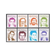 Nicaragua 1733-1740, MNH. Michel 2901-2908. Heroes Of The Revolution, 1988. - Nicaragua
