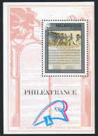Nicaragua 1780,MNH. Mi Bl.187. French Revolution Bicentennial, PHILEXFRANCE-1989 - Nicaragua