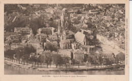 SAINTES EGLISE SAINT PIERRE ET QUAI REVERSEAUX VUE AERIENNE TBE - Saintes