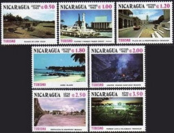 Nicaragua 1177-1181, C1024-C1025, MNH. Michel 2307-2313. Tourism 1982 Landscapes - Nicaragua