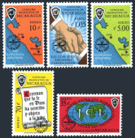 Nicaragua C504-C508, MNH. Michel 1312-1316. WHO Drive To Eradicate Malaria, 1962 - Nicaragua