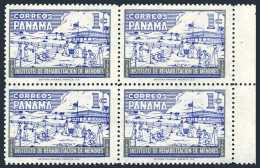 Panama RA 38 Block/4,MNH.Mi Zw 38. Postal Tax Stamps 1959.Boys Doing Farm Works. - Panamá