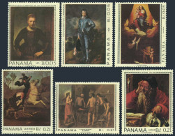 Panama 479-479E,MNH.Mi 997-1002. Works Of Famous Artists,1967. Rembrandt, Durer, - Panamá